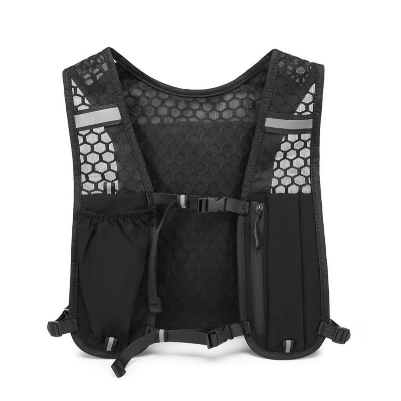 Reflective Jacket Running - 반사 기능 통기성 러닝 조끼, 조절