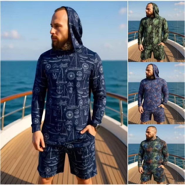 Street Fashion Male - 2026 신상 카모플라주 프린트 유니섹스 후드