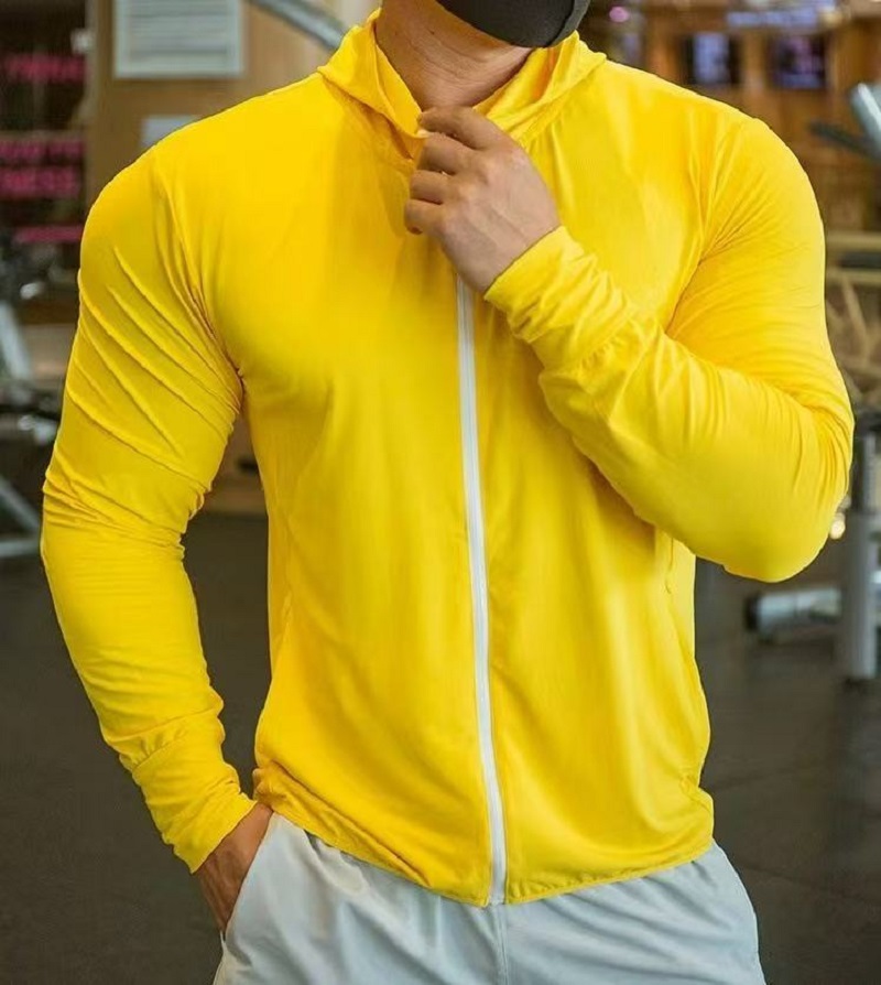 Reflective Jacket Running - 2026 남성용 퀵 드라이 농구 러닝