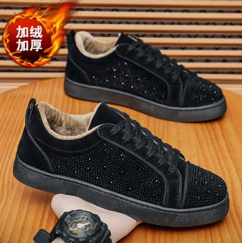 Street Fashion Hong Kong - 겨울 가을 신상 남성용 따뜻한 스니커즈