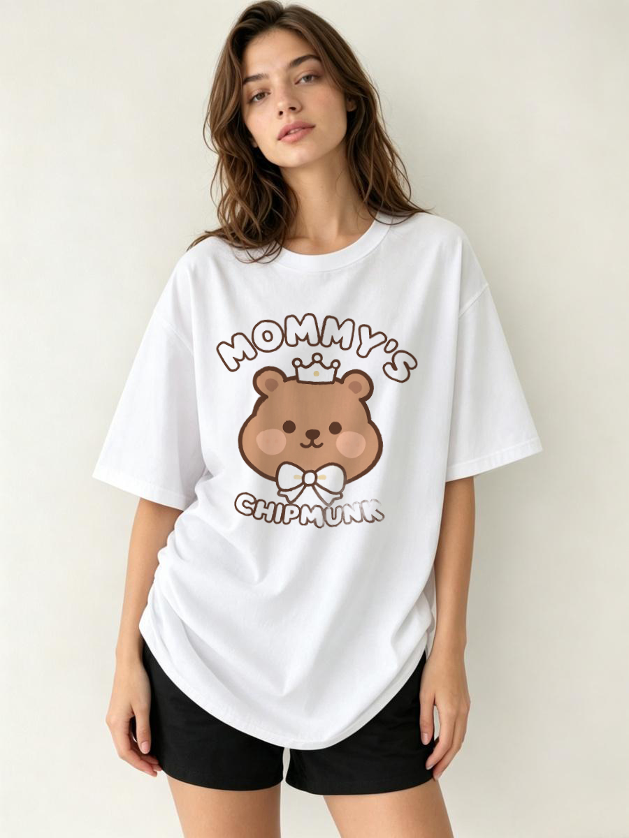 티셔츠 코튼 라운드 솔리드 컬러 베이직 티셔츠 우아한  - Longline Tee Oversized 리뷰 및 가격