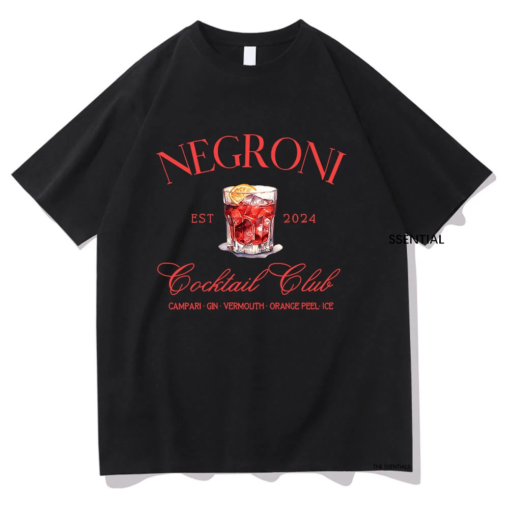 Negroni 남녀공용 소셜 클럽 티셔츠, 패션 의류, - Street Fashion Magazine 리뷰 및 가격
