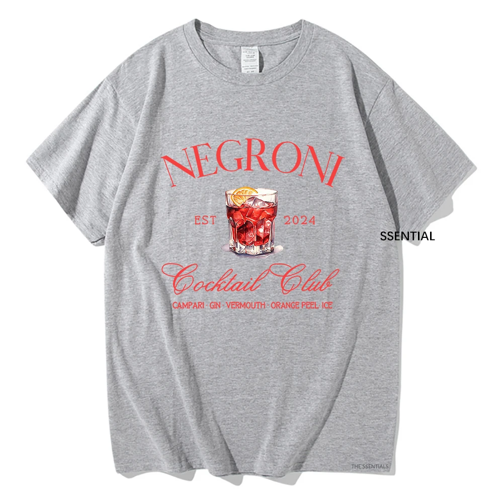 Negroni 남녀공용 소셜 클럽 티셔츠, 패션 의류, - Street Fashion Magazine 리뷰 및 가격
