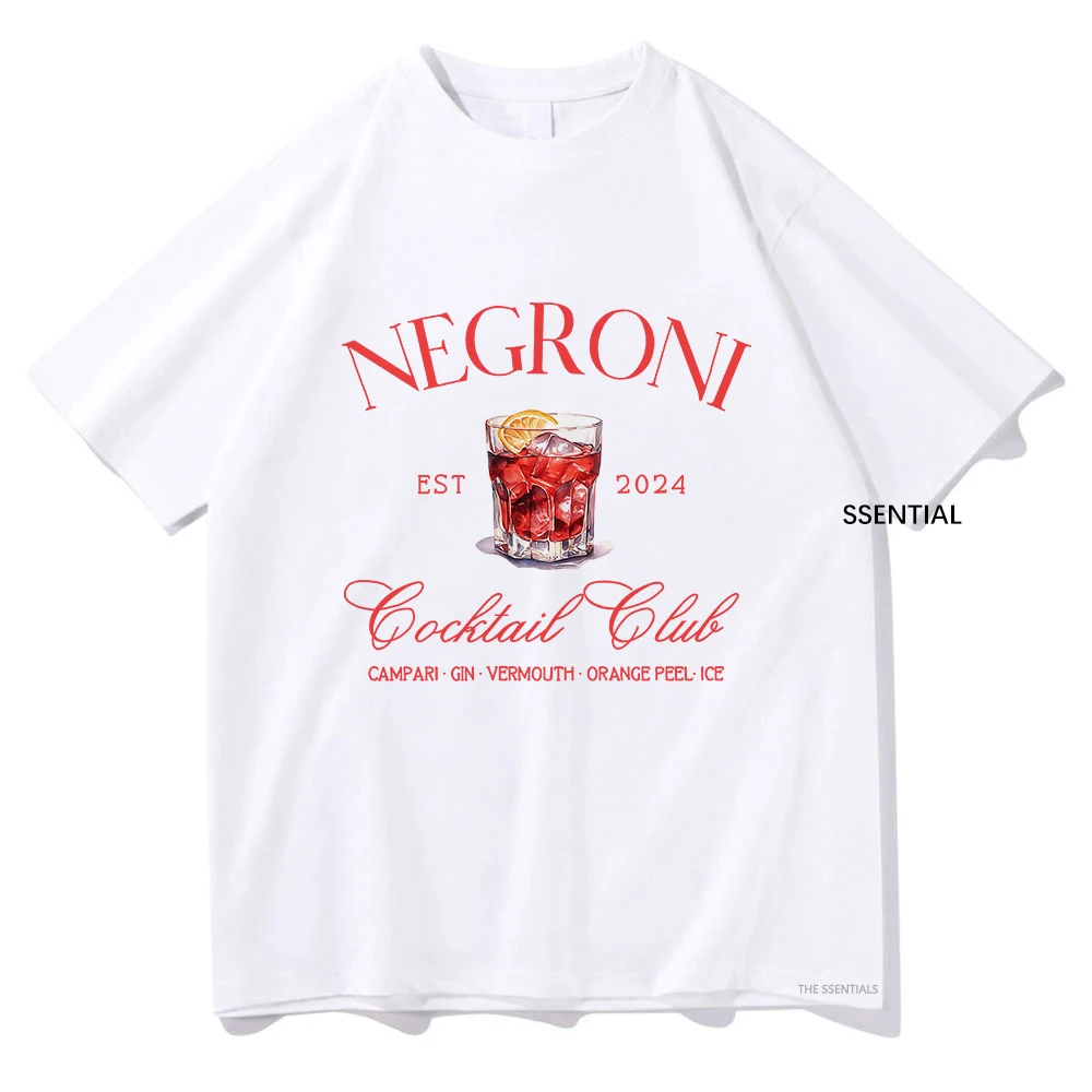 Negroni 남녀공용 소셜 클럽 티셔츠, 패션 의류, - Street Fashion Magazine 리뷰 및 가격