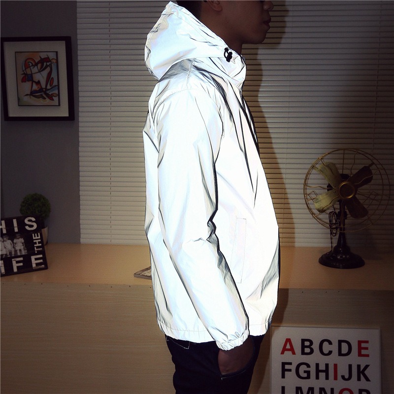 LED 라이트업 윈드브레이커 커플 사이클링 반사 재킷  - Reflective Jacket Running 리뷰 및 가격