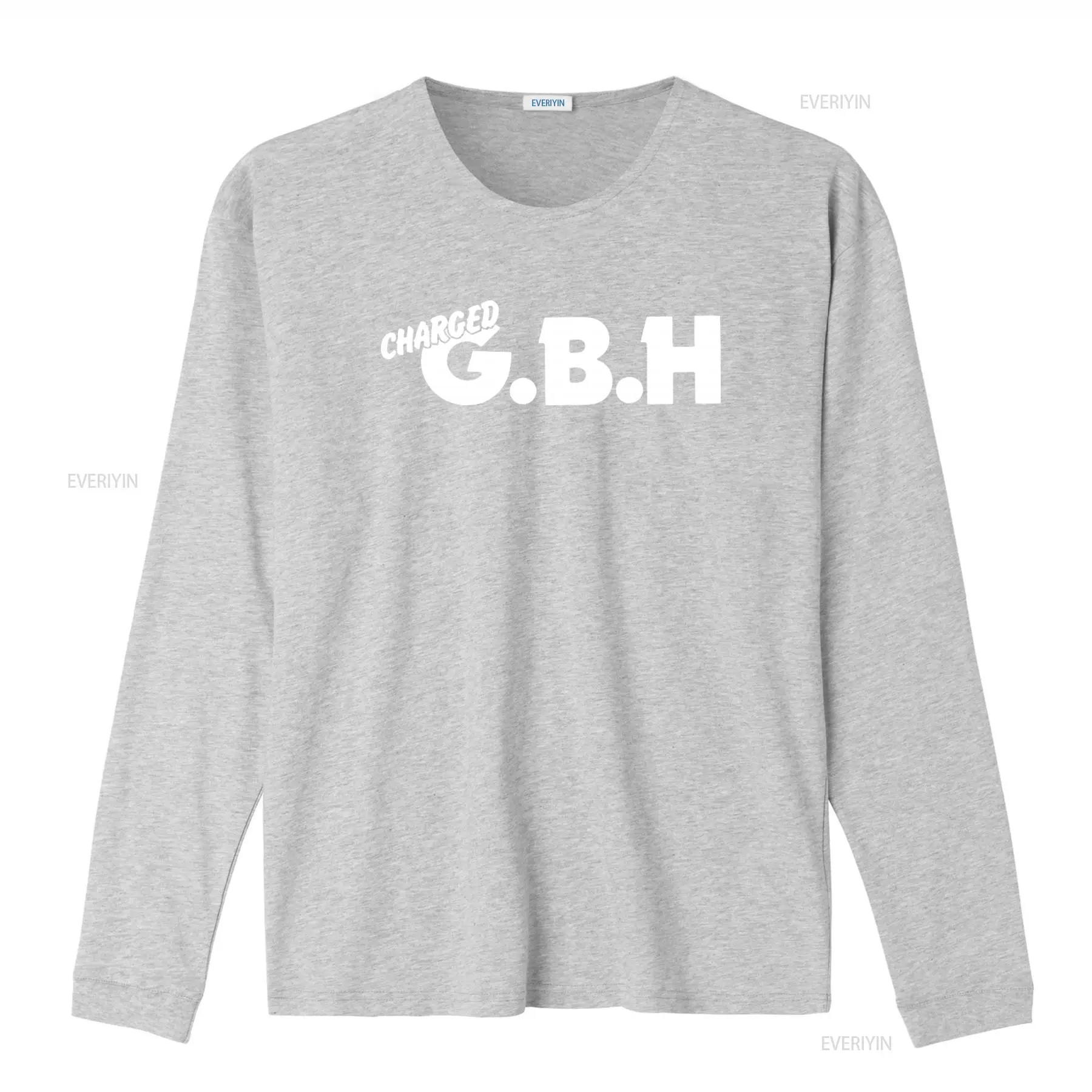 GBH 펑크 록 차지드 티셔츠 뮤직 밴드 프린트 빈티지 - Street Fashion Magazine 리뷰 및 가격