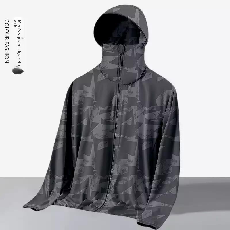 남녀공용 여름 루즈핏 후드형 야외 자외선 차단 재킷 ( - Reflective Jacket Running 리뷰 및 가격