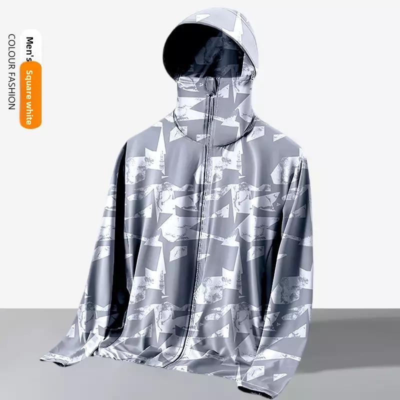 남녀공용 여름 루즈핏 후드형 야외 자외선 차단 재킷 ( - Reflective Jacket Running 리뷰 및 가격
