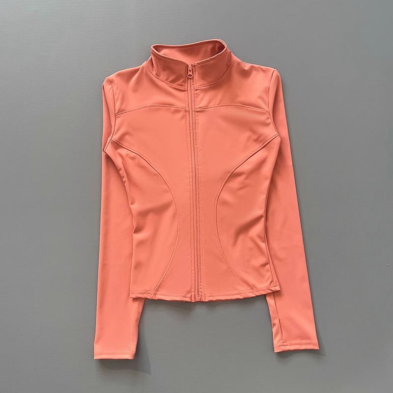 여성용 운동 재킷 스트레치 장착 지퍼 앞 긴 소매 달리 - Reflective Jacket Running 리뷰 및 가격