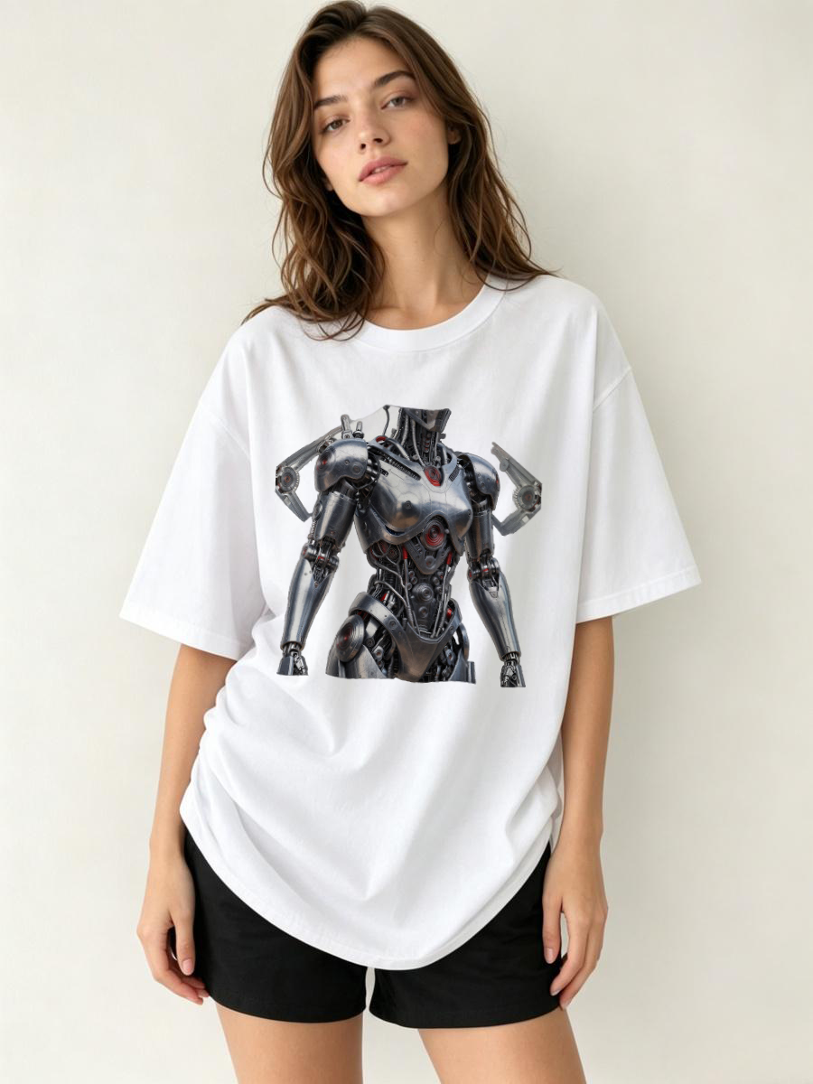 티셔츠 여성용 오버사이즈 롱라인 스트리트웨어 캐주얼 가 - Longline Tee Oversized 리뷰 및 가격