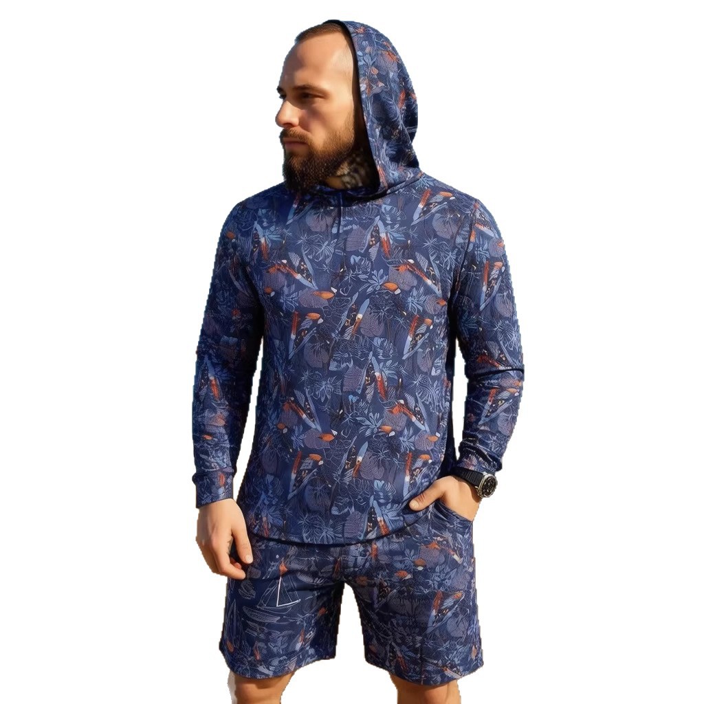 2026 신상 카모플라주 프린트 유니섹스 후드 투피스  - Street Fashion Male 리뷰 및 가격
