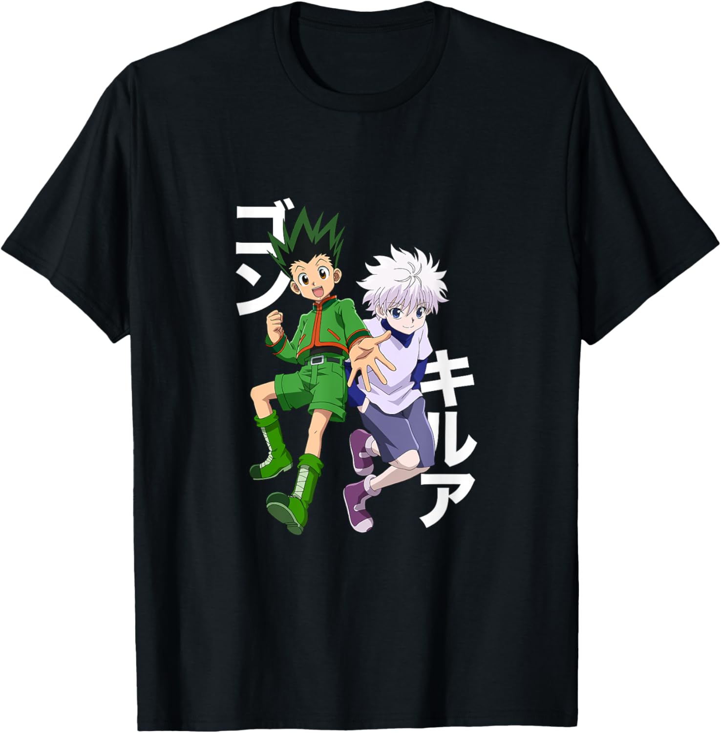 Hunter X Hunter Gon 및 Killua 티 - Street Fashion Magazine 리뷰 및 가격