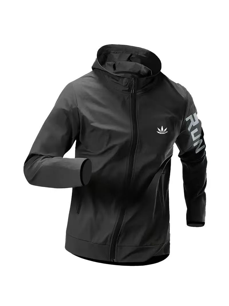 남성용 후드 윈드브레이커 자켓 방수 경량 통기성 스포츠 - Reflective Jacket Running 리뷰 및 가격