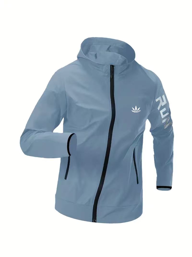 남성용 후드 윈드브레이커 자켓 방수 경량 통기성 스포츠 - Reflective Jacket Running 리뷰 및 가격