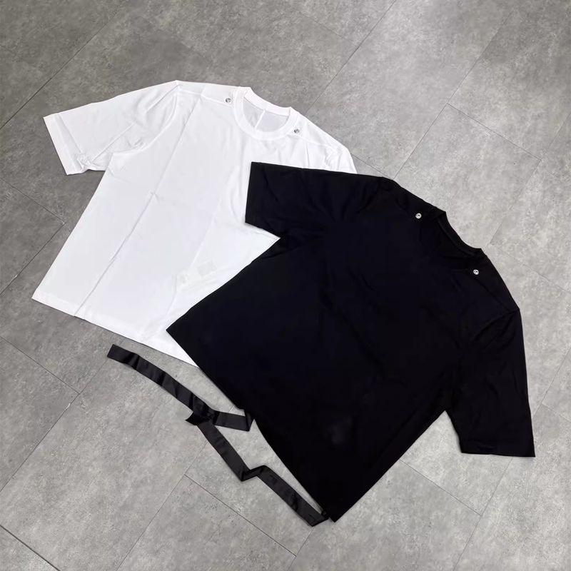 오버사이즈 RO 스타일 메탈 버클 라벨 티셔츠 남녀공용 - Longline Tee Oversized 리뷰 및 가격