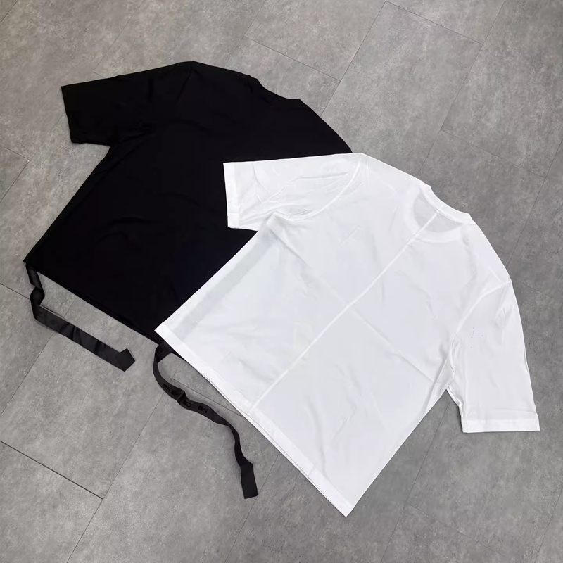 오버사이즈 RO 스타일 메탈 버클 라벨 티셔츠 남녀공용 - Longline Tee Oversized 리뷰 및 가격