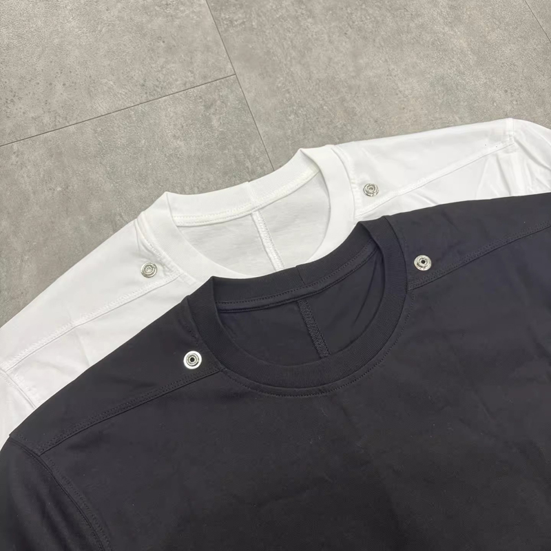 오버사이즈 RO 스타일 메탈 버클 라벨 티셔츠 남녀공용 - Longline Tee Oversized 리뷰 및 가격