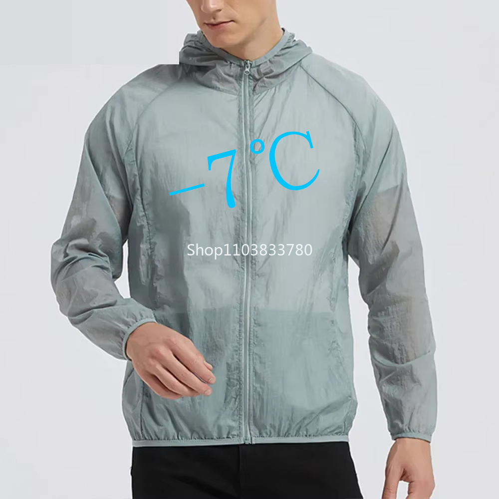 남성용 후드형 자외선 차단 재킷, 가벼운 아웃도어 윈드 - Reflective Jacket Running 리뷰 및 가격